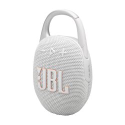 JBL Clip5, Bluetooth Hoparlör, IP67, Beyaz - 2