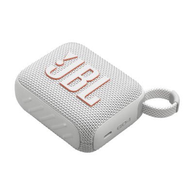 JBL Go4, Bluetooth Hoparlör, IP67, Beyaz - 7